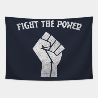 Fight The Power - Faded/Vintage Style Black Power Fist #2 Tapestry