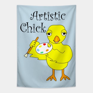 Artistic Chick Tapestry