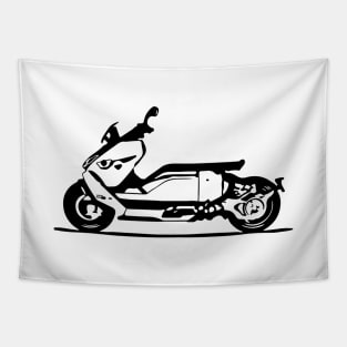 CE 04 Bike Sketch Art Tapestry