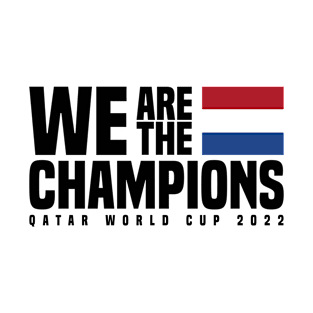 Qatar World Cup Champions 2022 - Netherlands T-Shirt