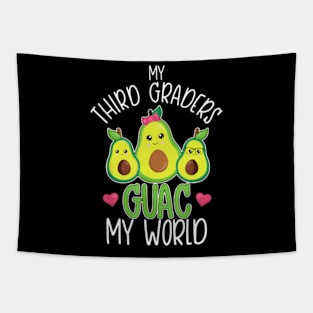 Third Grade Teacher Valentine Day Students Guac My World Tapestry