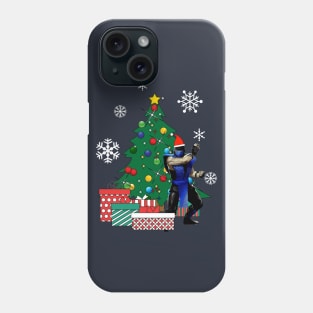 Sub Zero Around The Christmas Tree Mortal Kombat Phone Case