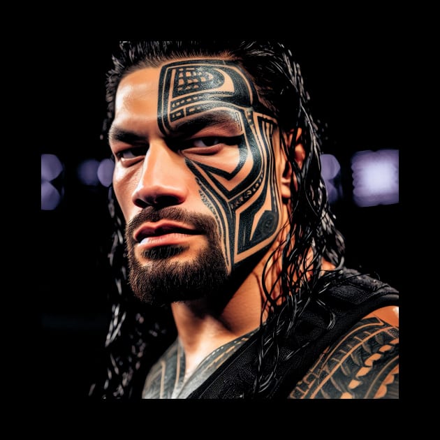 Roman Reigns by AntiqueScript