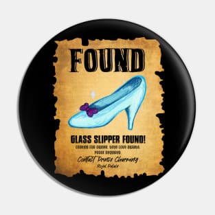Found: Glass Slipper Pin