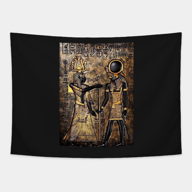 Ra The Sun God of Egypt Tapestry by SHWILDLIFE