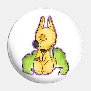 Gas Bunny Pin