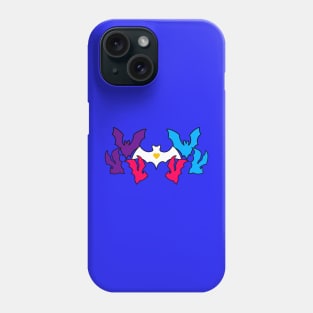 Pride Bats Polyamorous Phone Case