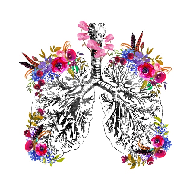 Anatomical Lungs by erzebeth