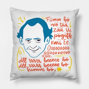 Kurt Schwitters Pillow