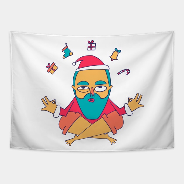 relax santa Tapestry by ksuugu