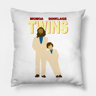 Twins Momoa and Dinklage Pillow