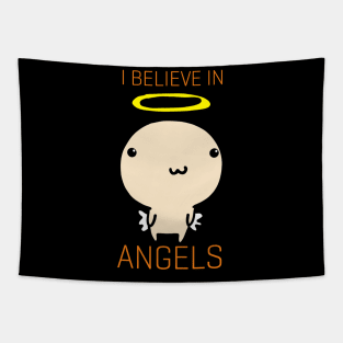 Believe Angels Tapestry