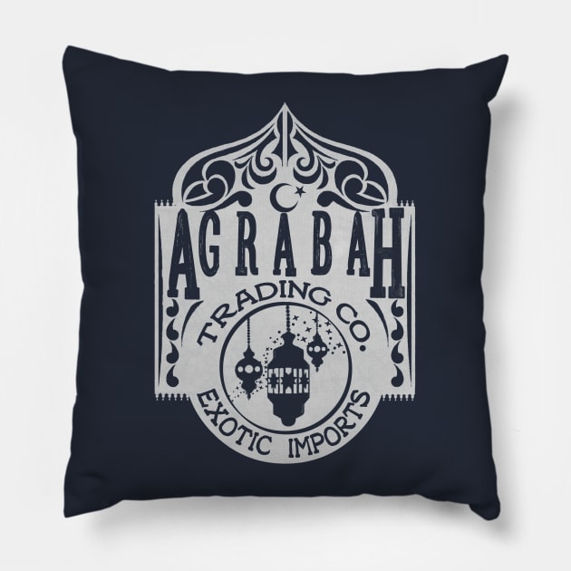 Agrabah Trading Co Pillow by 7landsapparel