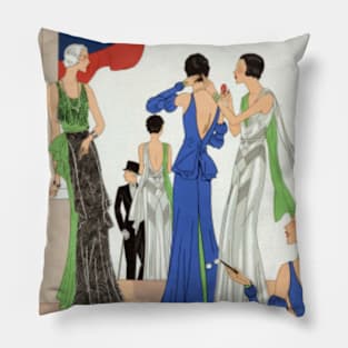 Illustration for Art - Goût - Beauté Magazine Pillow