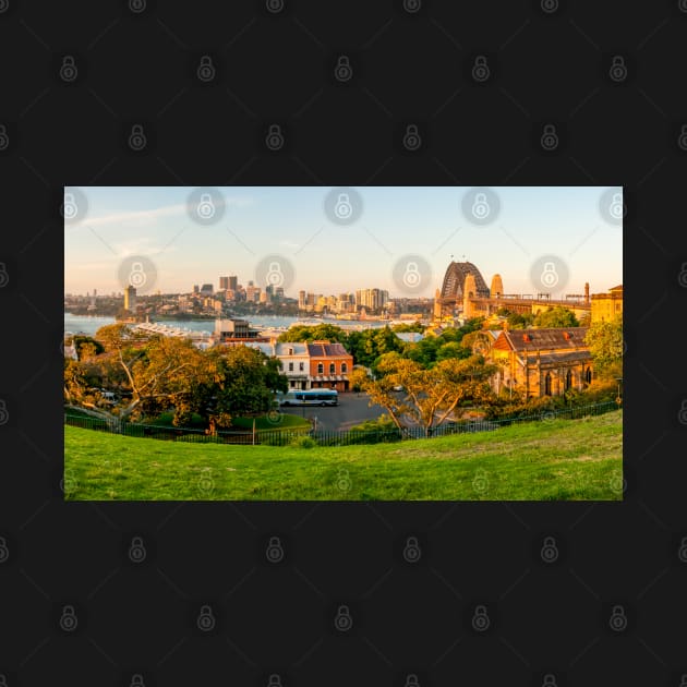 View of Sydney Harbour from Observatory Hill, Sydney, NSW, Australia by Upbeat Traveler