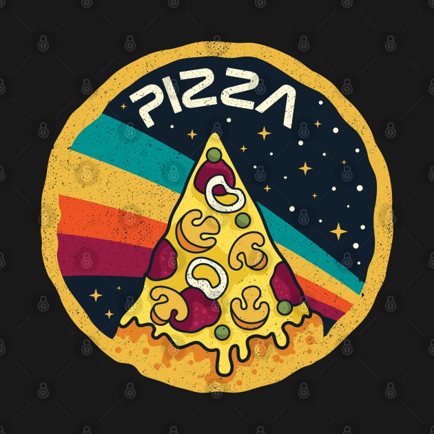 Vintage Pizza by Badgirlart