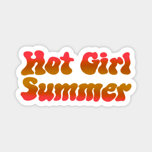 Hot Girl Summer Design Magnet