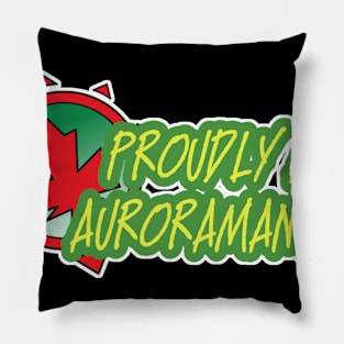 BEARD EDITION Proudly an Auroramaniac! T-Shirt Pillow