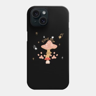 Mushroom cat Phone Case