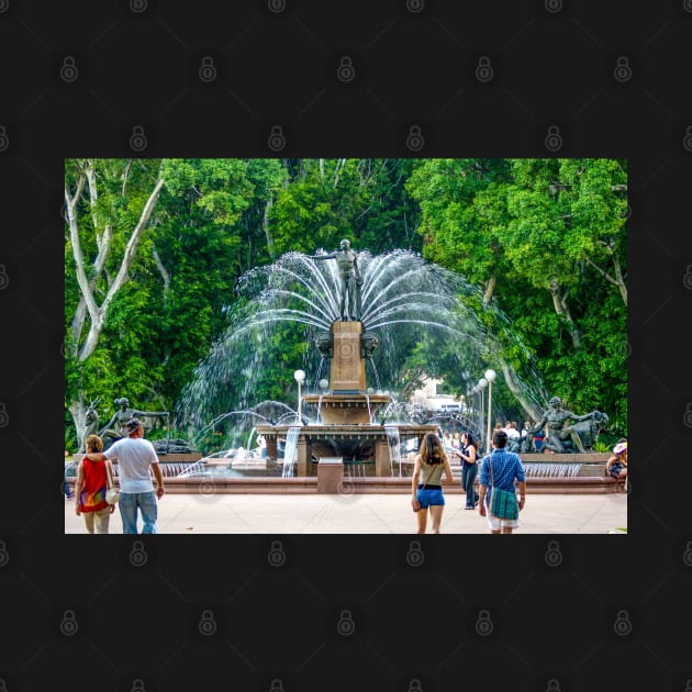 Archibald Fountain, Hyde Park, Sydney, NSW, Australia by Upbeat Traveler