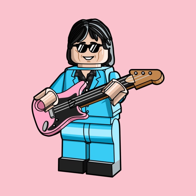 LEGO Ric Ocasek (The Cars) by schultzstudio