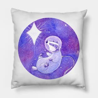 Space Badger Pillow