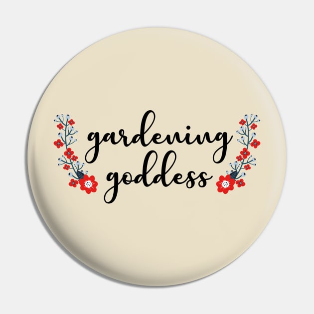 Gardening goddess Pin by Iskapa