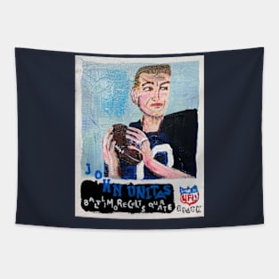 Johnny Unitas Tapestry