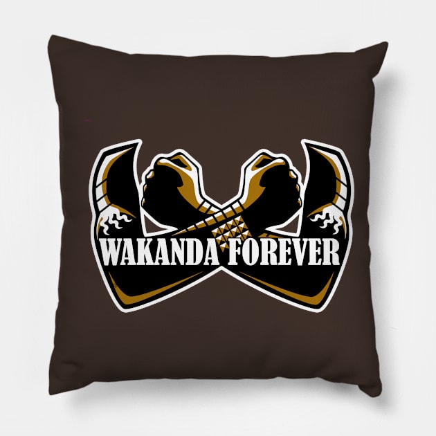 Wakanda Forever - Jabari Pillow by Wakanda Forever