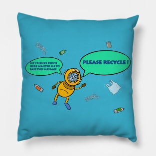 Save Our Oceans Pillow