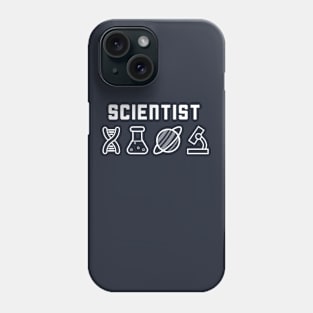 Cool Scientist T-Shirt Phone Case