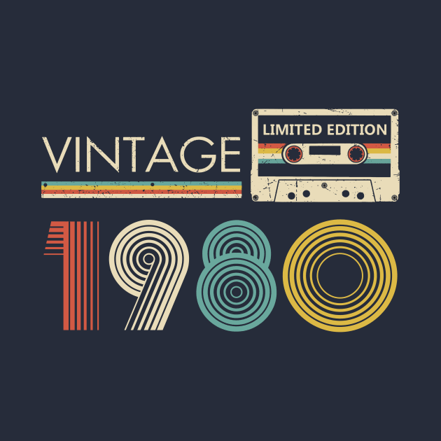 Vintage 1980 Limited Edition Cassette by louismcfarland