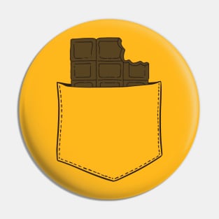 Chocolate in Your Pocket Pin