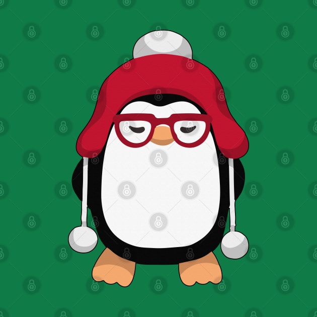 PENGUIN CHRISTMAS GLASSES by GreatSeries