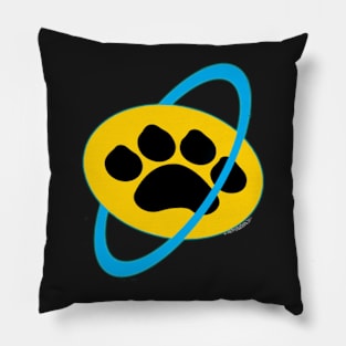 The Space Safarians Logo T-shirt Pillow