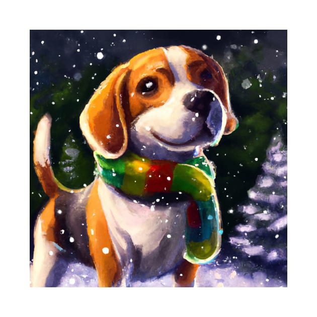 Cute Beagle Drawing by Play Zoo