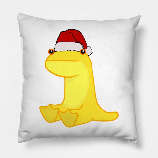 Casey XMas 2 Pillow by Crystaliii