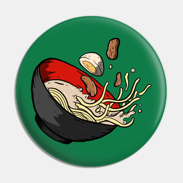 Ramen Lover Never Die Pin by Riyo