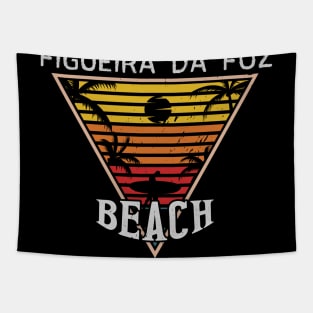 Beach day in Figueira da Foz Tapestry