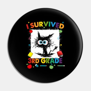 Last Day Of Third 3Rd Grade I Survived Third 3Rd Grade Pin