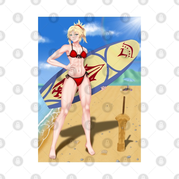 Mordred Summer Background by Antonydraws