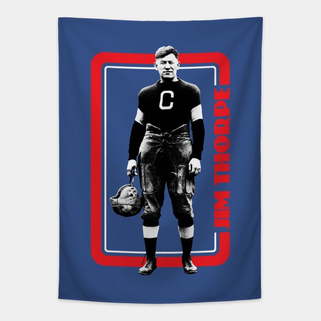 Jim Thorpe Tapestry by GloopTrekker