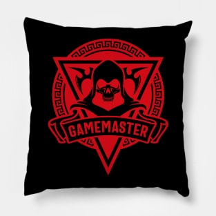 The Skull of the Master - Narrator Tabletop RPG Addict Pillow