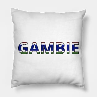 Drapeau Gambie Pillow