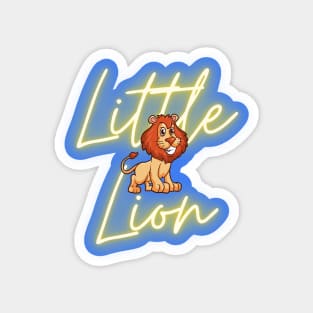 Little Lion Leo Newborn Boy Kids T-Shirt July Magnet