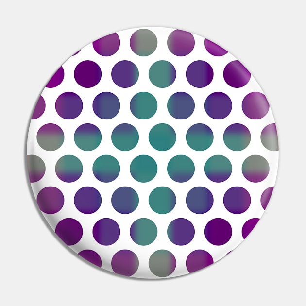 Colorful Polka Dots Pin by StudioGrafiikka