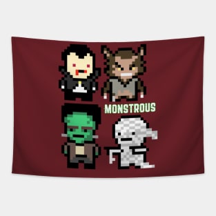 Monstrous-ly Cute Monster Tapestry