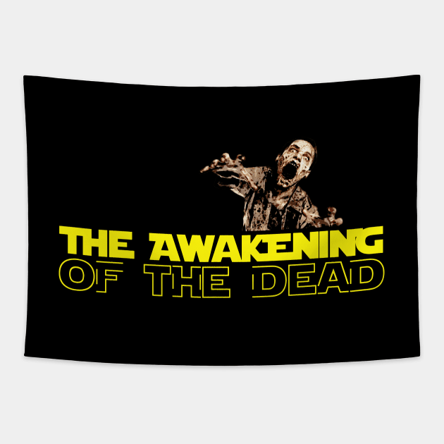 The Awakening Of The Dead v2 Tapestry by CursedRose