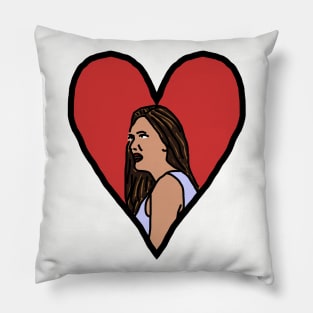 Valentine for the Girlfriend of the Distracted Boyfriend Pillow