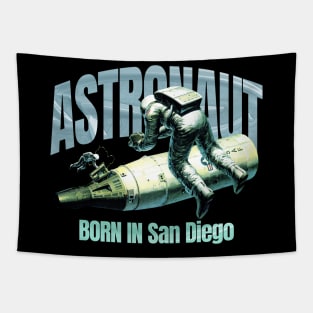 Astronaut Born In San Diego Tapestry